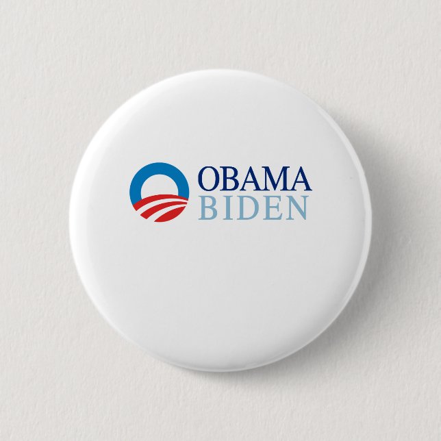 OBAMA / BIDEN 08 PINBACK BUTTON (Front)
