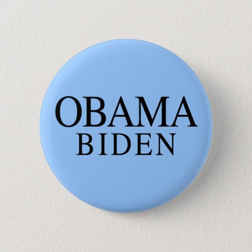 Obama Biden 2008 Button