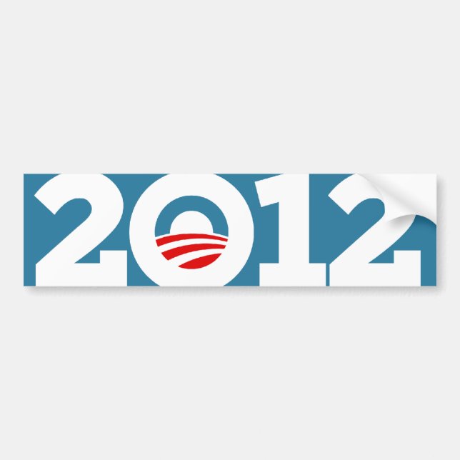 Obama Biden 2012 Bumper Sticker (Front)