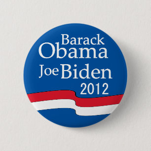 Obama - Biden 2012 Button