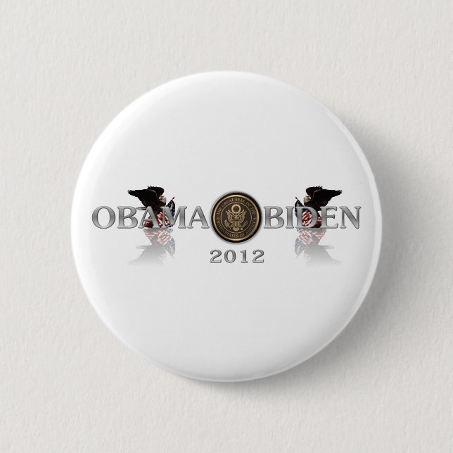 Obama Biden 2012 Button (Front)