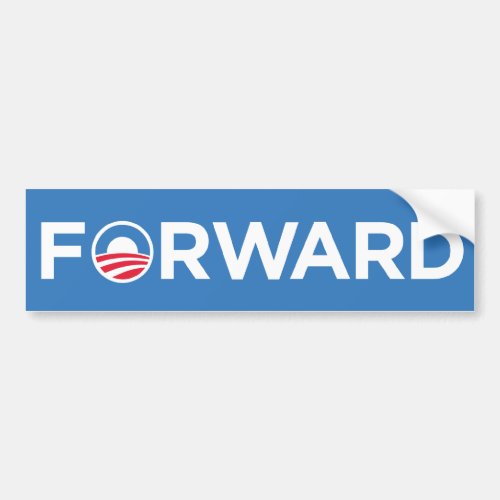 Obama Biden 2012 Election Forward Bumper Sticker