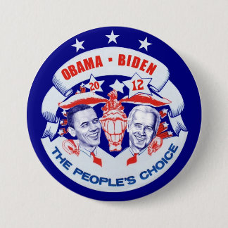 Obama Biden 2012 Pinback Button