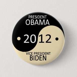 Obama/Biden 2012 Pinback Button