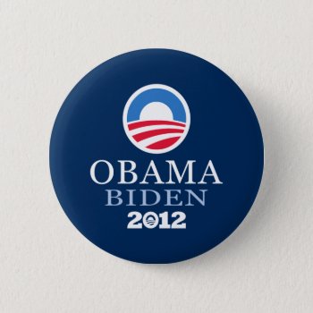 Obama Biden 2012 Pinback Button by etopix at Zazzle