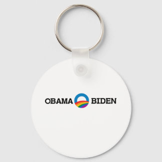 Obama Biden 2012 Pride - Keychain
