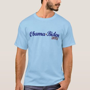 Obama Biden 2012 T-shirt by worldsfair at Zazzle