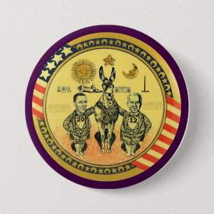 Obama Biden 2012 Washington, D.C. Pinback Button