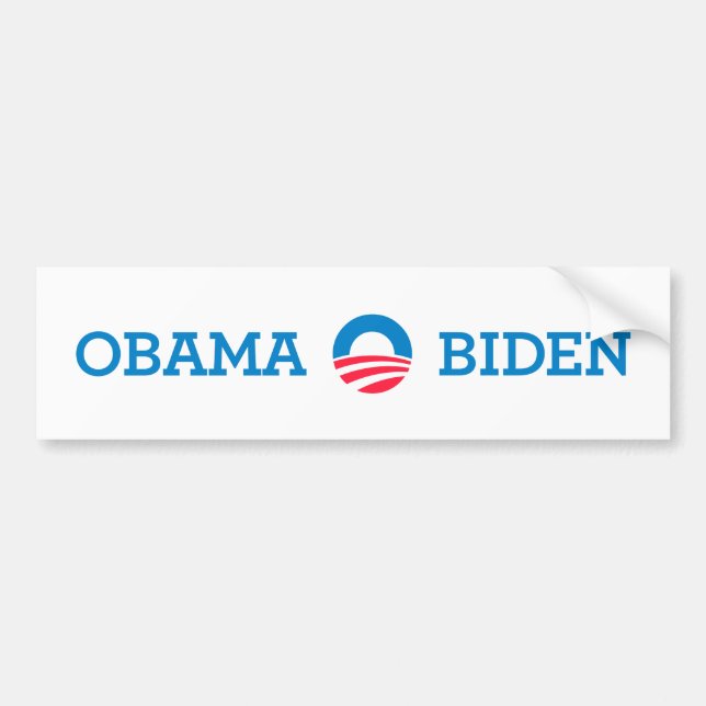 Obama Biden Bumper Sticker (Front)