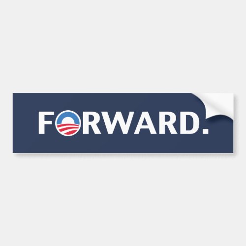 Obama Biden Bumper Sticker 2012 Forward