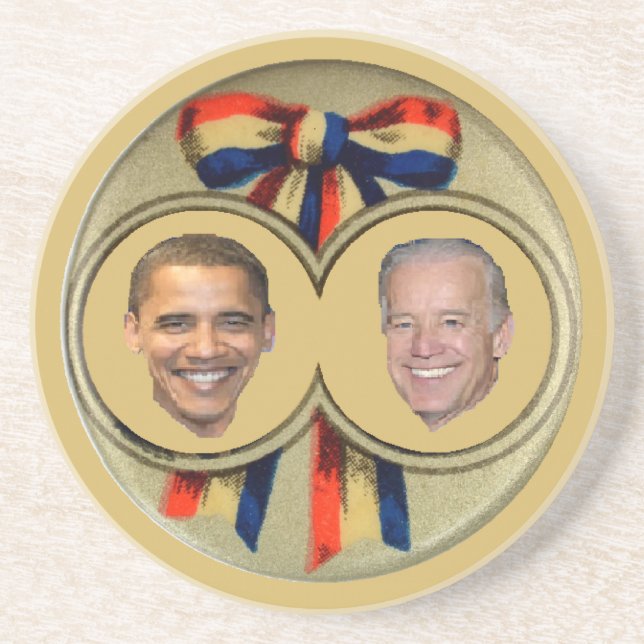 Obama Biden Drink Coaster (Front)