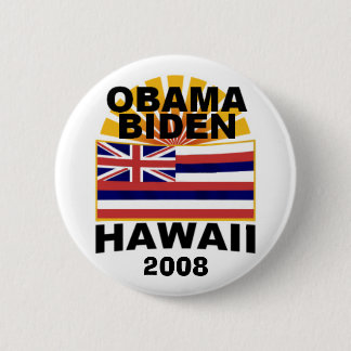 Obama Biden HAWAII Button