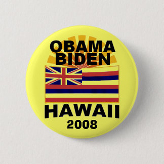 Obama Biden HAWAII Button