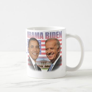 Obama Biden Inauguration Coffee Mug by tempera70 at Zazzle