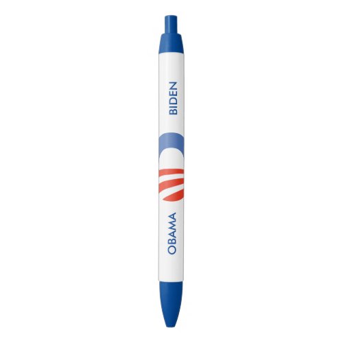Obama_Biden Logo Black Ink Pen