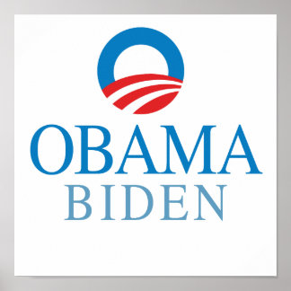 OBAMA BIDEN O BLUE -.png Poster