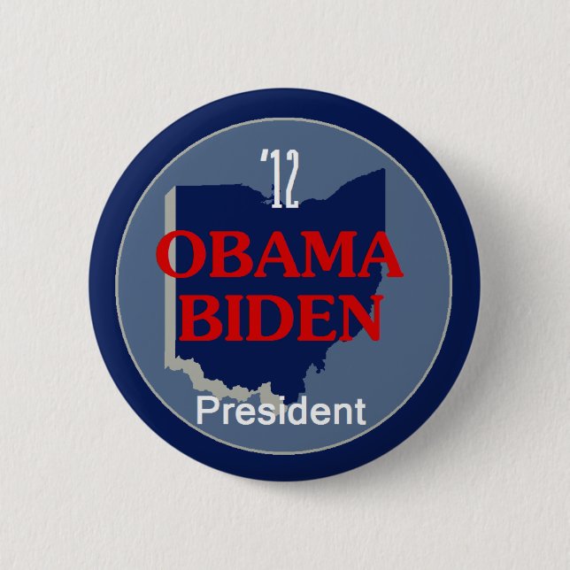 Obama Biden OHIO Button (Front)