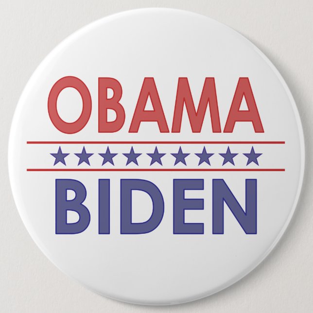 Obama-Biden Pinback Button (Front)