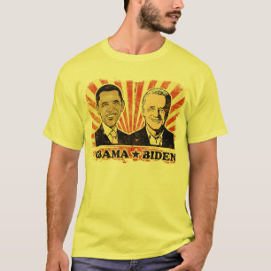 Obama Biden Portraits T-Shirt