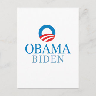 Obama Biden Postcard