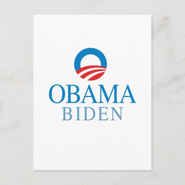 Obama Biden Postcard (Front)