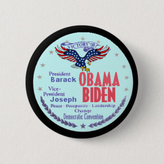 Obama Biden Ticket Button