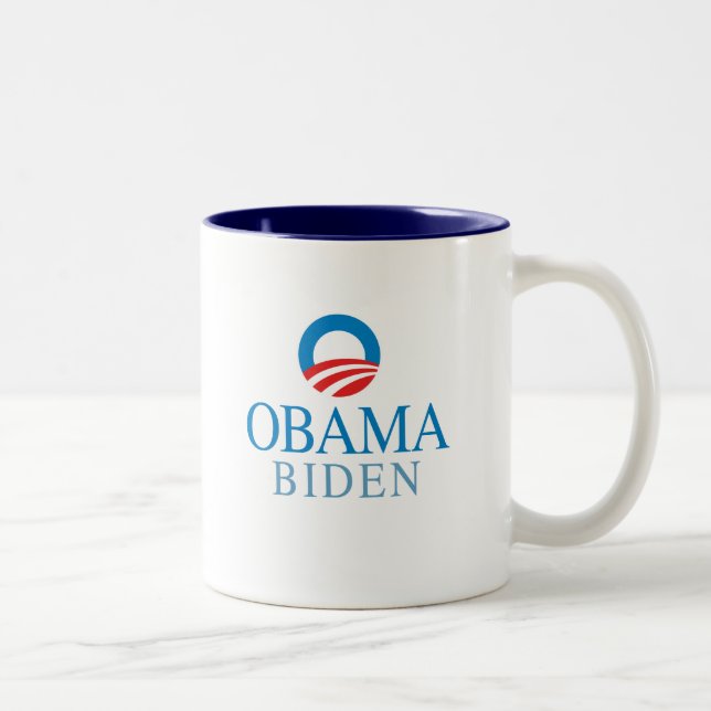 Obama Biden Two-Tone Coffee Mug (Right)