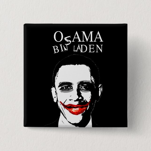 OBAMA BIN BIDEN BUTTON (Front)
