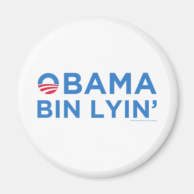 Obama bin Lyin' Magnet (Front)