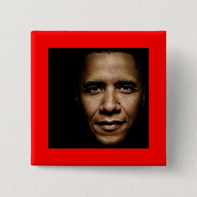 Obama-Black Button (Front)