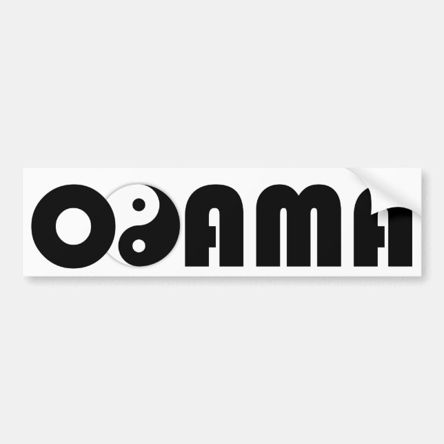 OBAMA BUMPER STICKER (Front)