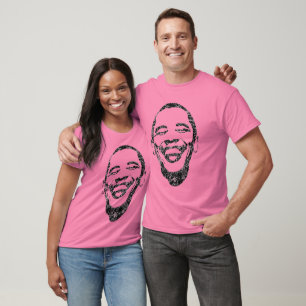 Obama Burnout Fitted T-Shirt