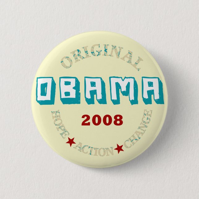 OBAMA BUTTON (Front)