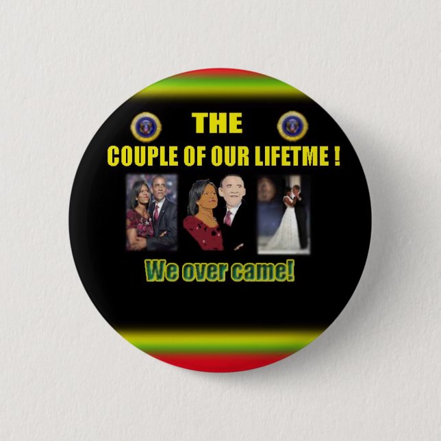 OBAMA BUTTONS! PINBACK BUTTON (Front)