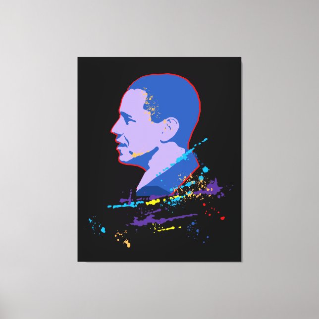 Obama Canvas Print (Front)