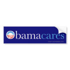 Obama Cares Bumper Sticker