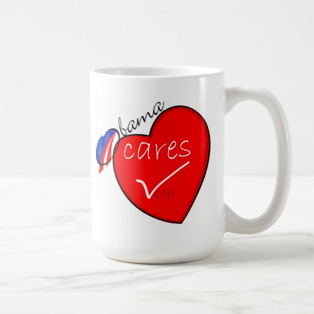 Obama cares mug (Right)