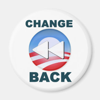 Obama: Change Back Magnet