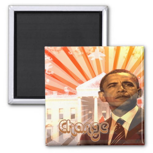 Obama Change Magnet