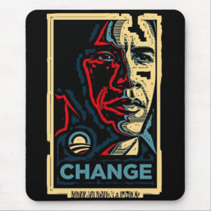 Obama Change Mouse Pad