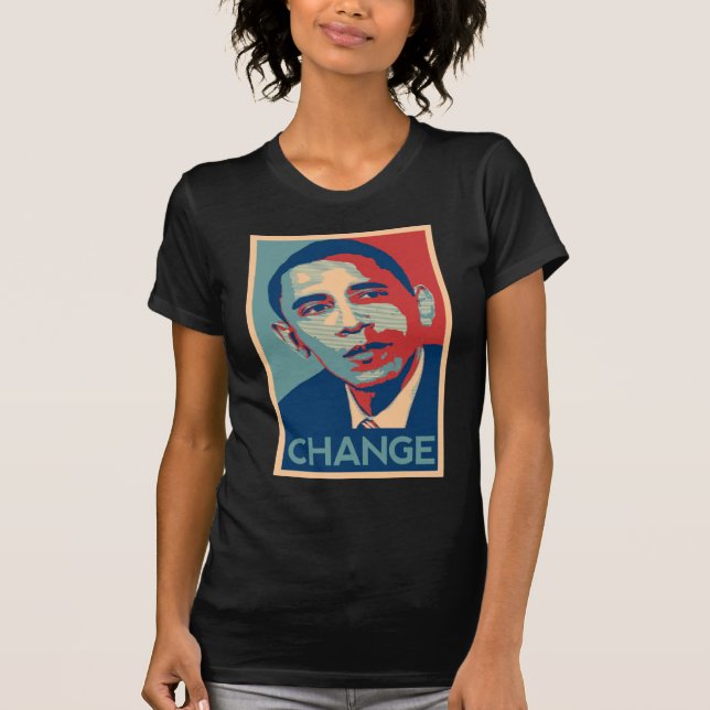 obama change tshirt (Front)