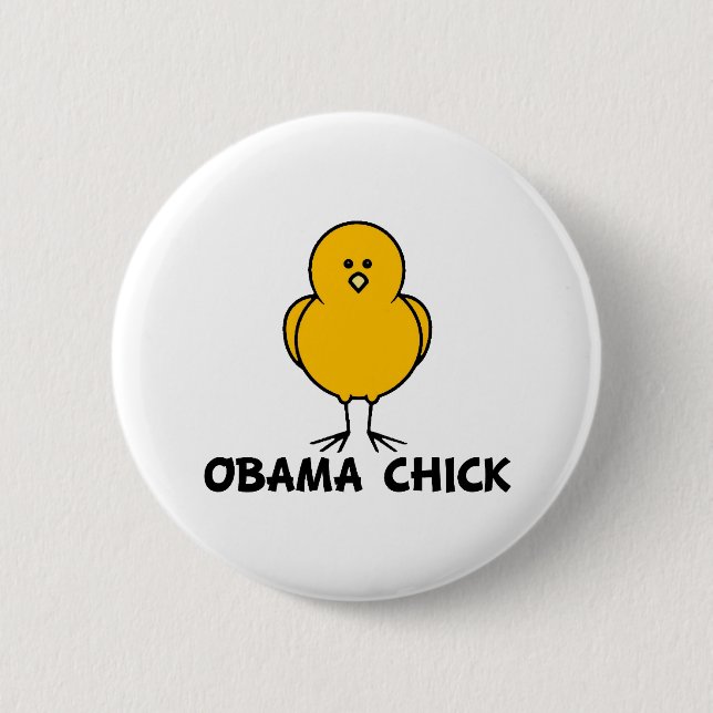 Obama Chick Button (Front)