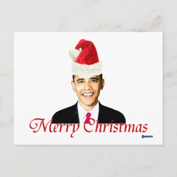 Obama Christmas Card by Xuxario at Zazzle