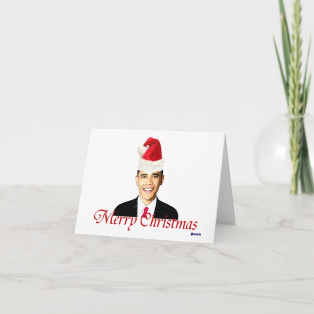 Obama Christmas Card (Front)