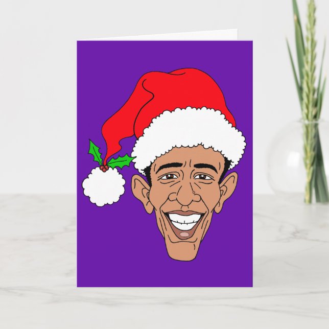 Obama Claus Holiday Card (Front)