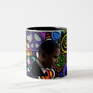 OBAMA Coffee Two-Tone Coffee Mug