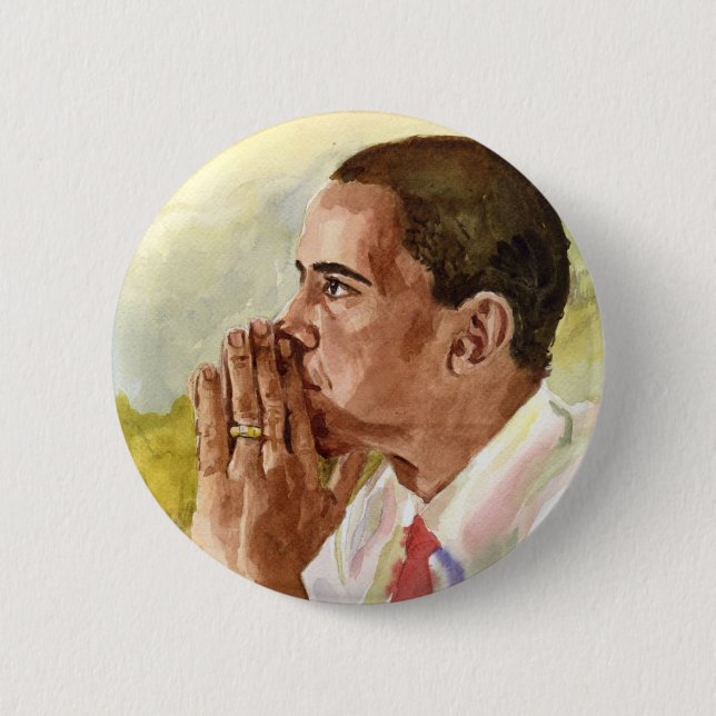 Obama Commemorative Inaugural Button (Front)