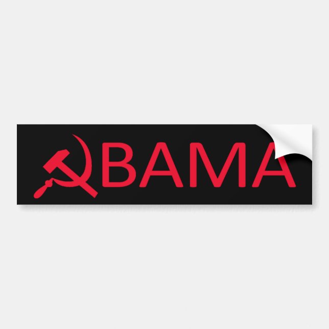 Obama Communist Bumper Sticker (Front)