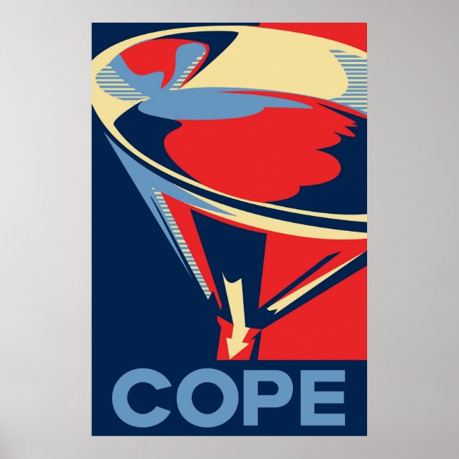 Obama Cope large poster (Front)