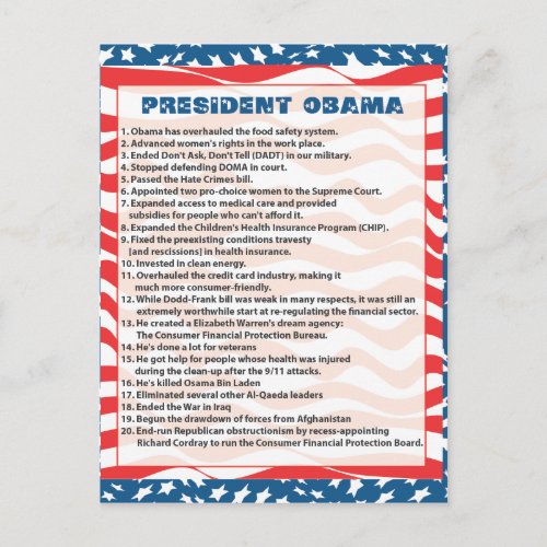 Obama Design 1ai Postcard